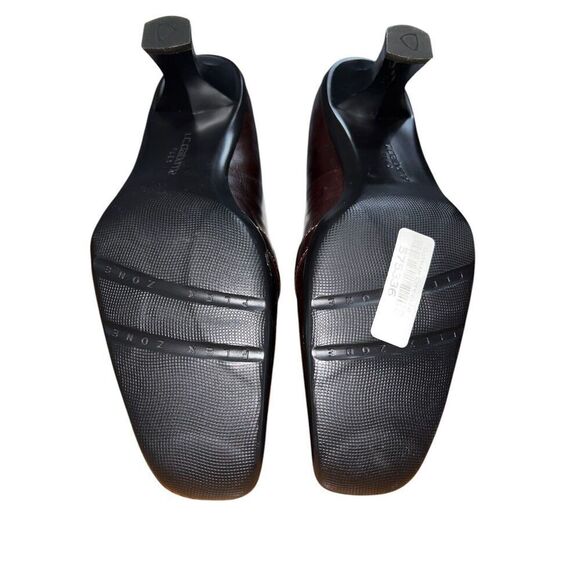 Liz Claiborne Flex Essex Square Toe Loafer Mink Vegan Brown Womens Size 10 NEW - Picture 9 of 12